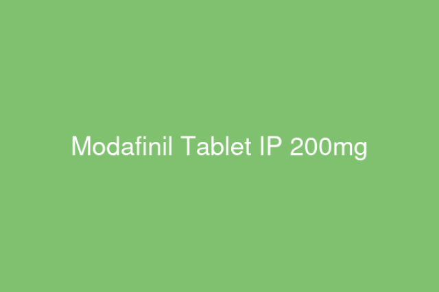 Modafinil 200mg tablets for focus and productivity – wakefulness medication for work performance