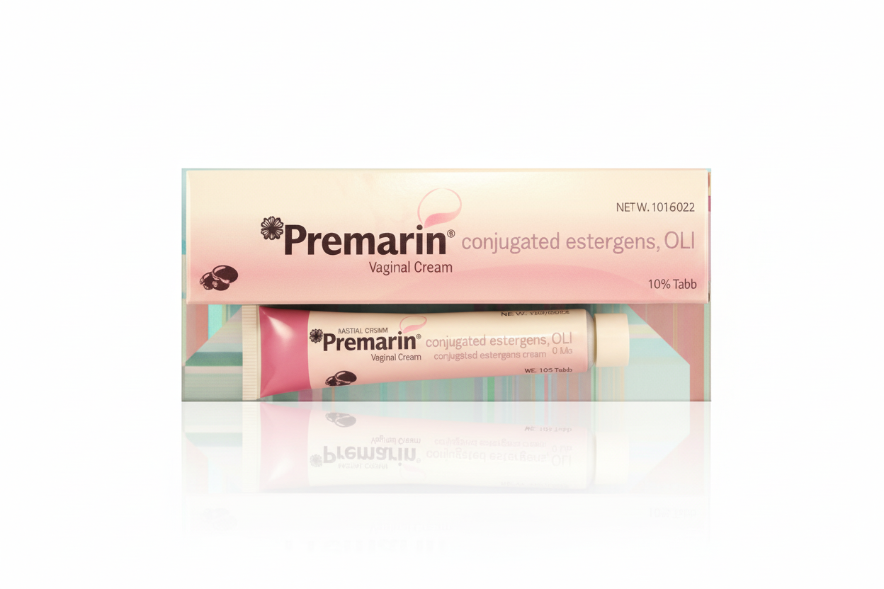 Premarin Cream conjugated estrogens vaginal cream for menopause vaginal dryness treatment