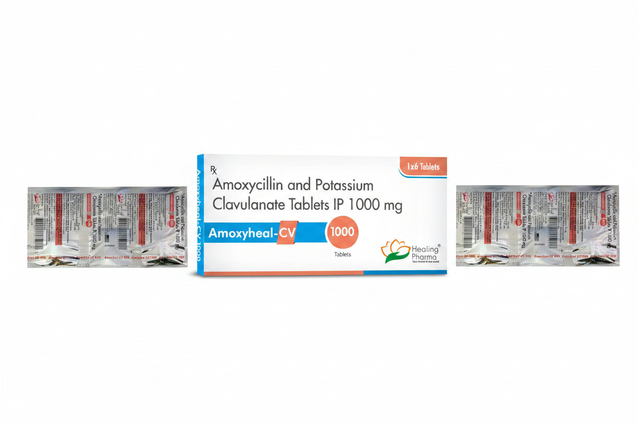 Amoxyheal CV 1000mg Tablet uses, dosage and safety guide for USA & UK