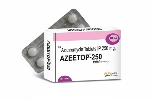 Azeetop 250mg Tablet (Azithromycin) uses, dosage and safety guide for USA & UK