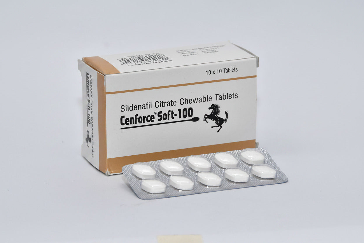 Cenforce Soft Chewable Tablets 100mg
