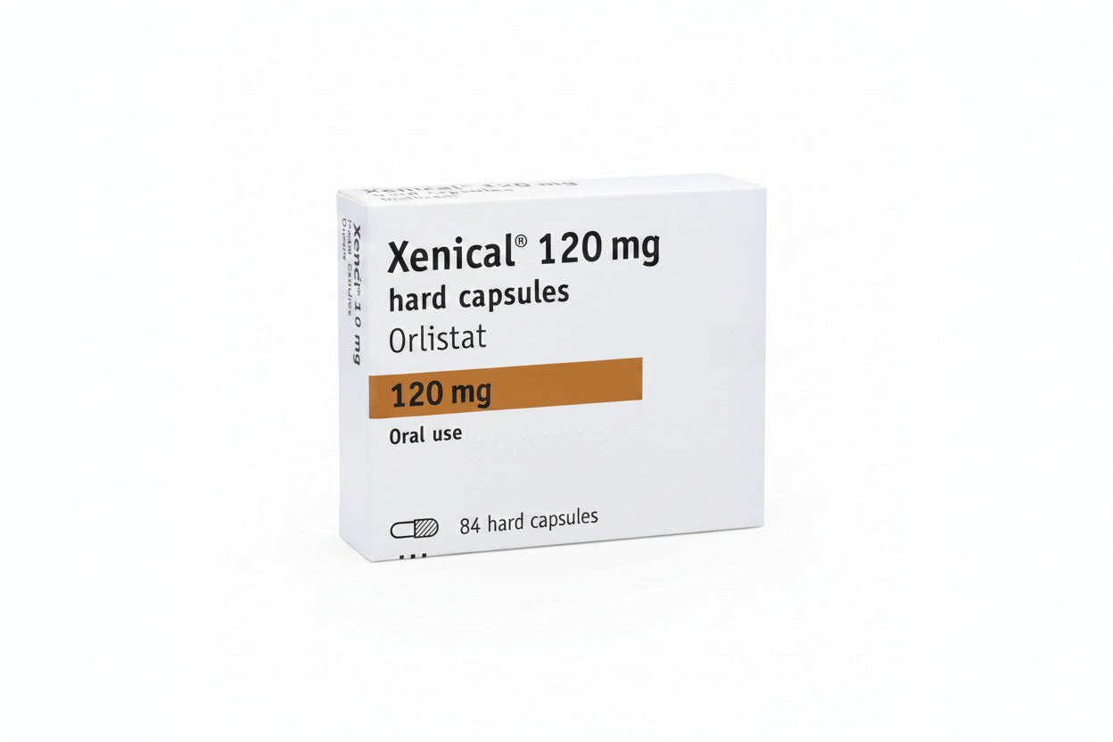 Generic Xenical (Orlistat) 120 mg Capsules – Effective Weight Loss Fat Blocker