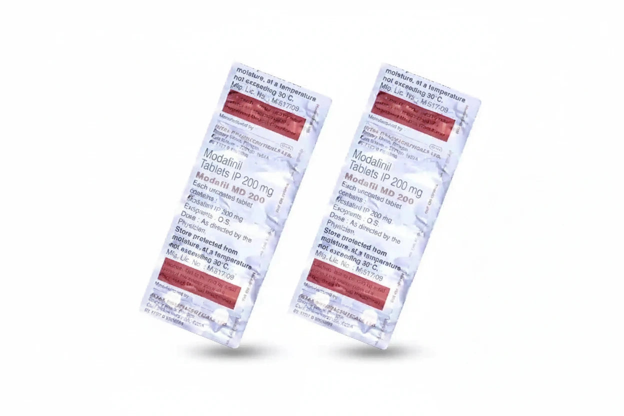 Modafil MD 200mg Modafinil Tablets IP – Buy Online in UK and USA for Narcolepsy and Sleep Disorders
