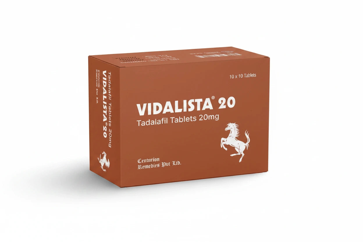 Buy Vidalista tadalafil tablets online for erectile dysfunction USA