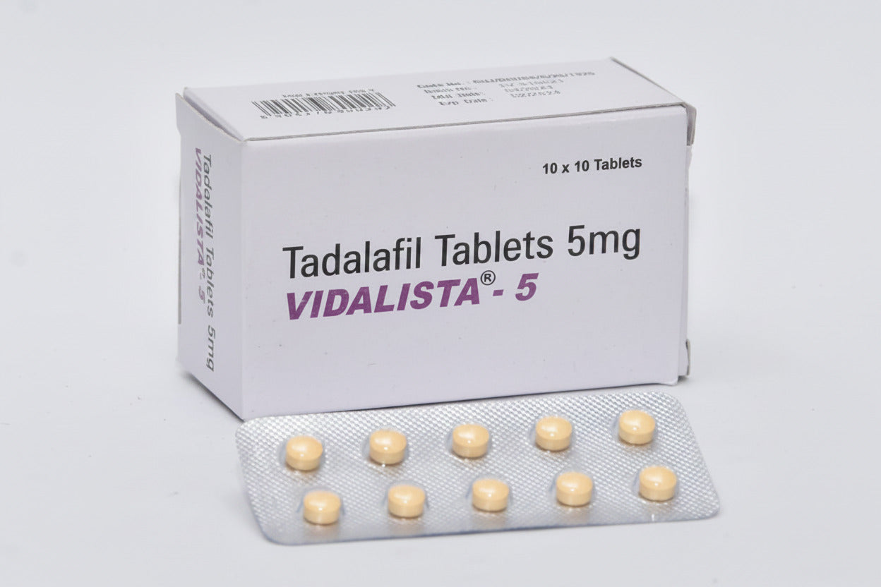 Vidalista 5mg Tadalafil Tablets – Uses, Dosage, Side Effects & Safety Information for USA and UK