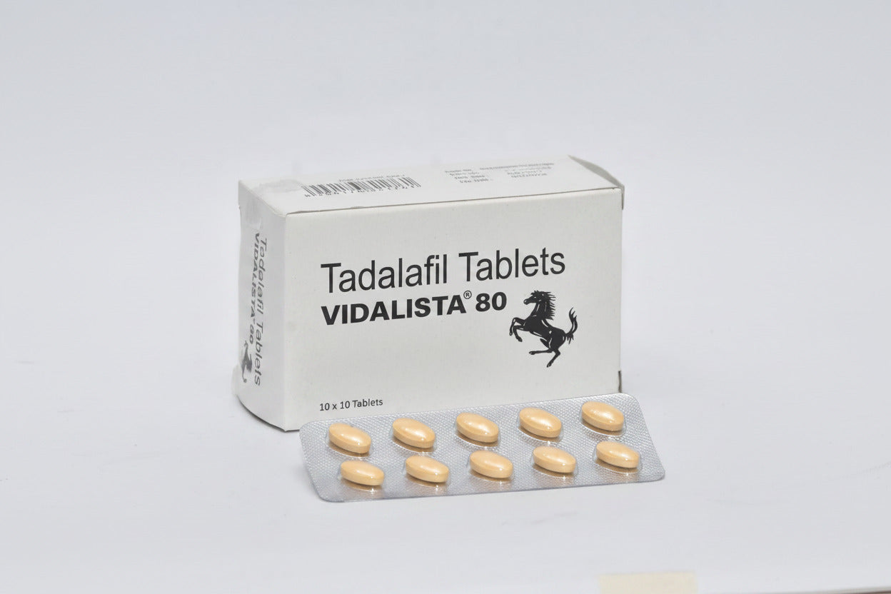 Vidalista 80mg Tadalafil Tablets – Uses, Dosage, Side Effects & Safety Information for USA and UK