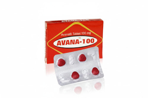 Avana 100mg (Avanafil Tablets) – Erectile Dysfunction Treatment for Men | UK & USA