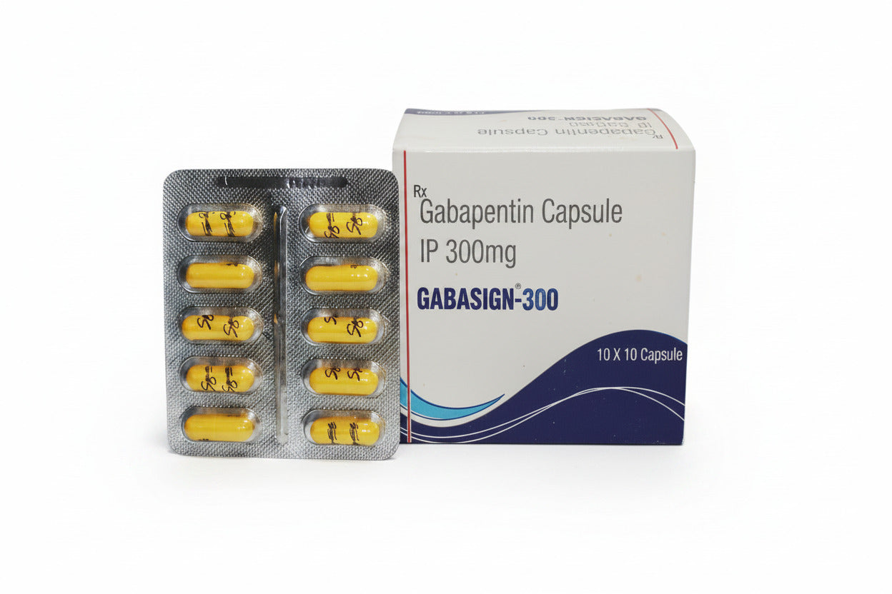 Buy Gabasign 300mg Capsules online in USA and UK for nerve pain relief