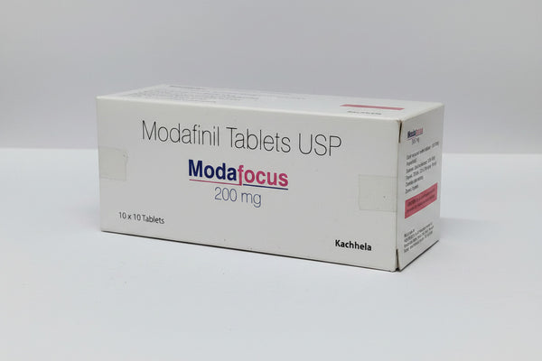 Buy Modafinil 200mg Modafocus tablets online in the USA and UK